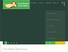 Tablet Screenshot of farmkitchenguesthouse.com